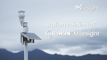 Station météo IoT Milesight WTS506 (Français)
