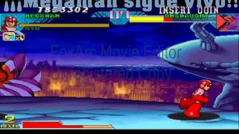 Marvel vs capcom - Megaman glich
