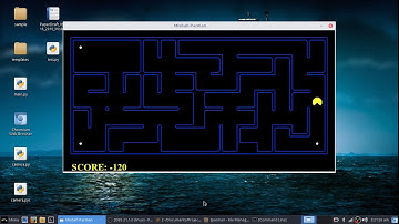 AI Playing Pacman - Depth First Search