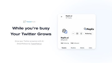 Gain Followers Fast: Grow your Twitter presence with AI SmartFollows by TweetPeek.ai