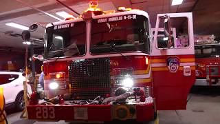 FDNY Engine 283 responds to Box 2242