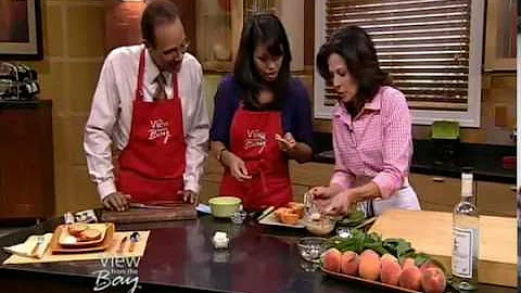 PEACH RECIPE - Italian Chef Deborah Dal Fovo "Summ...