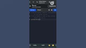 Online Python Compiler | online editor | How to use online python compiler in phone | Python Editor