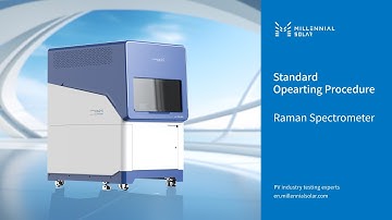 Millennial Solar Raman Spectrometer-Standard Operating Procedure