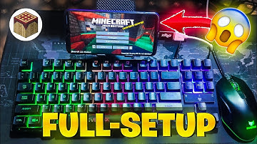 How To Play Minecraft Pojav Full Details 🥰| Play Minecraft Pojav with Keyboard and mouse |#minecraft