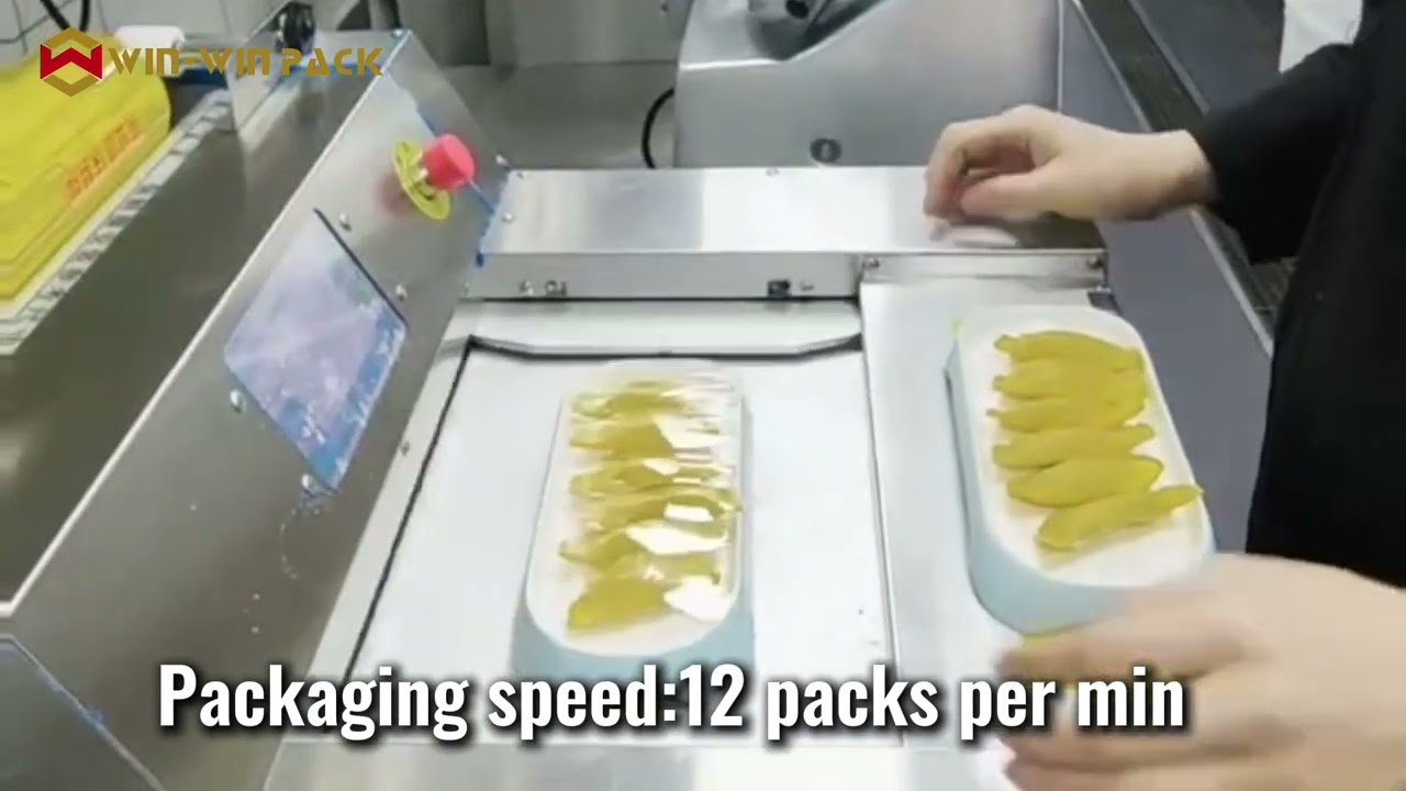 WIN-WIN PACK Efficient Food Wrapping Solution: 12 Packs Per Minute Tabletop Wrapping Machine Demo