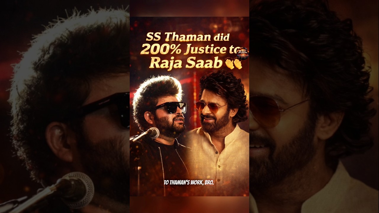 SS Thaman Did 200% Justice to Raja Saab Movie 👏👏