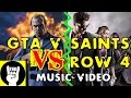 Grand Theft Auto 5 | Saints Row 4 RAP BATTLE (Metal Remix)