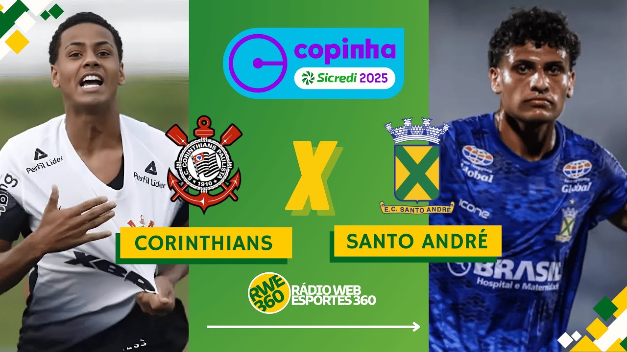CORINTHIANS X SANTO ANDRÉ | COPINHA - NARRAÇÃO AO VIVO - YouTube