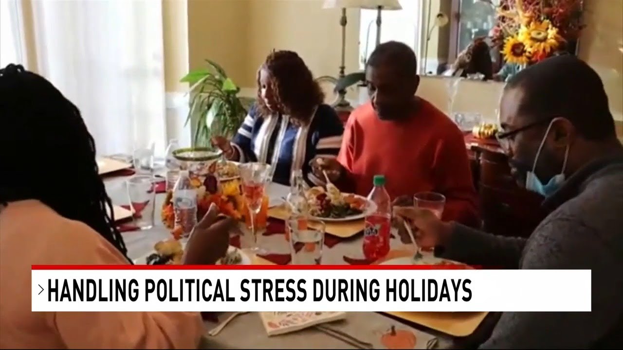 Americans stressed about politics may skip Thanksgiving, survey finds