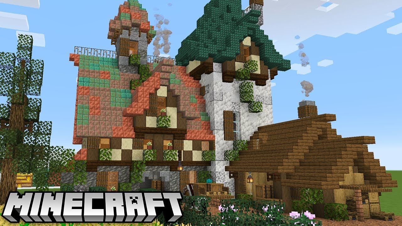 Building A House With The New Minecraft 1 17 Blocks Snapshots Youtube