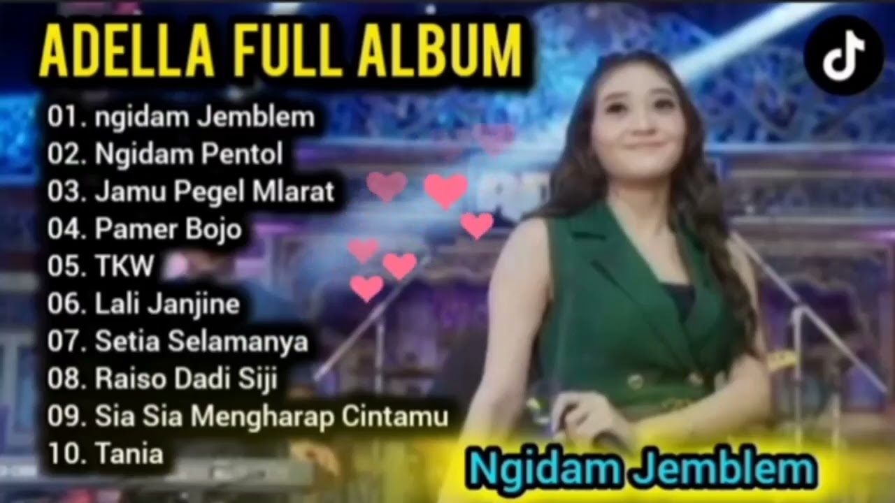 Adella Full Album Ngidam Jemblem, Ngidam Pentol || Terbaru Viral Tktok 2024