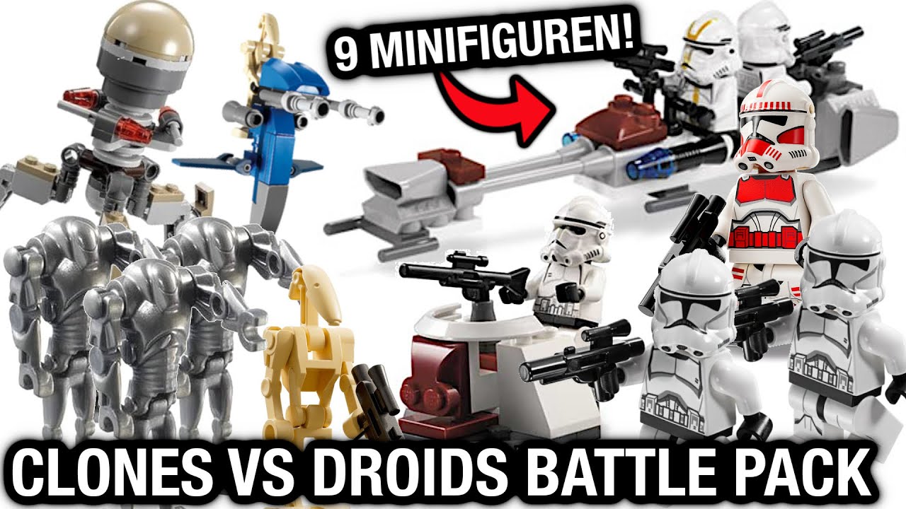 Das LEGO 75372 Clone Trooper & Battle Droid Battle Pack wird unglaublich!, LEGO Leaks