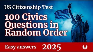 100 Civics Questions in Random Order for 2025 Citizenship Test screenshot 5