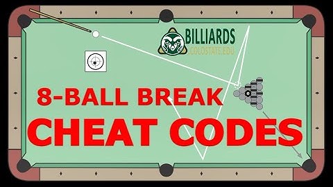 8-BALL BREAK "CHEAT CODES" and How to Read a Rack