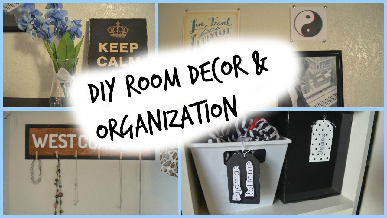 DIY Room Decor & Organization Ideas ♡ YouTube