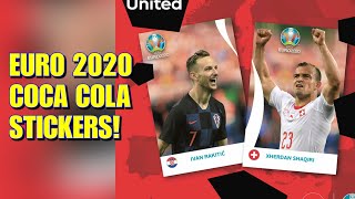 Coca Cola Empty Album Leeralbum Austria Panini EURO EM 2020 Tournament 