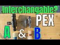 Does NEW Pex A Work with Old Pex B ?! Can i use together?