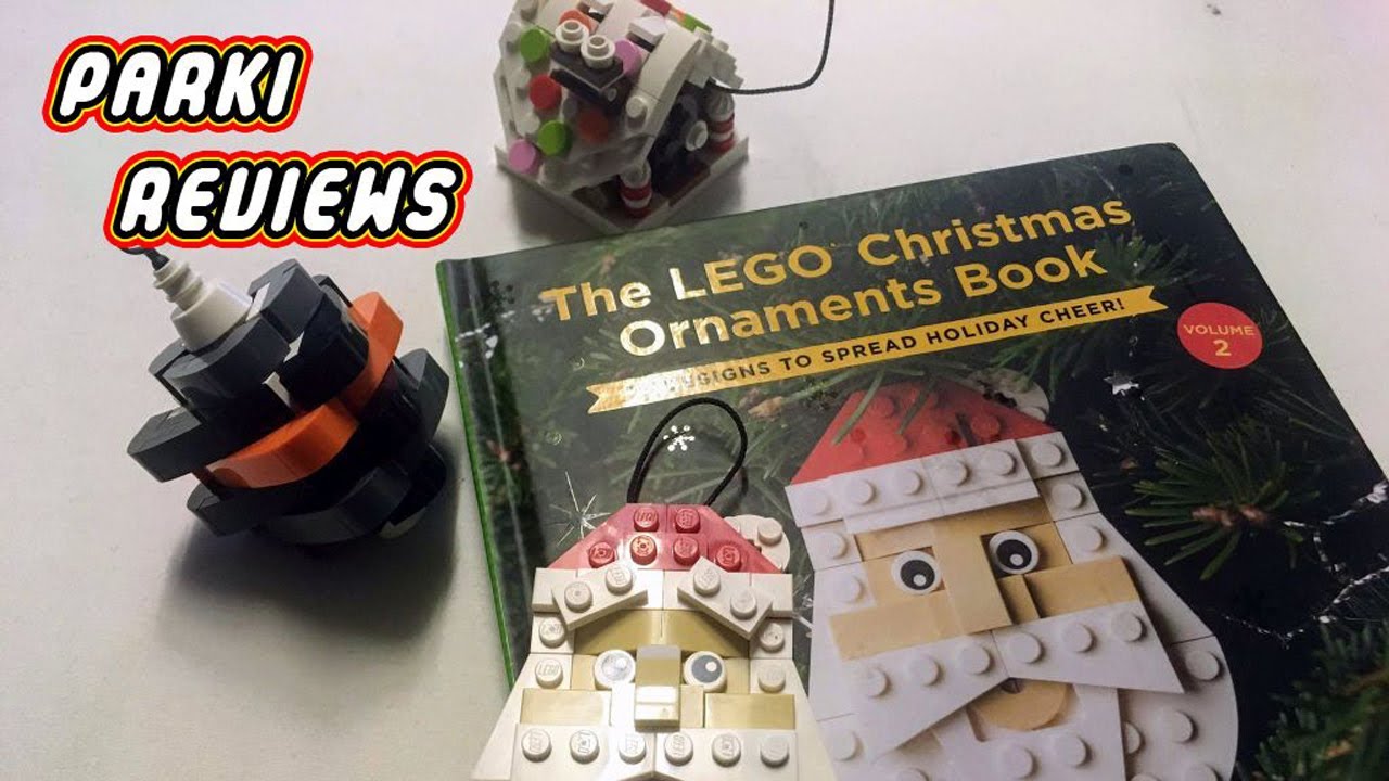 The Lego Christmas Ornaments book review YouTube