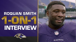 1-on-1: Roquan Smith Discusses Strong Defensive Debut | Baltimore Ravens