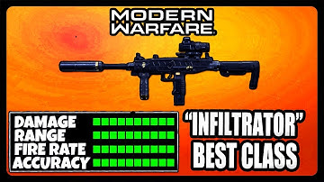 NEW OVERPOWERED UZI "INFILTRATOR" CLASS SETUP IN MODERN WARFARE! BEST UZI CLASS SETUP!