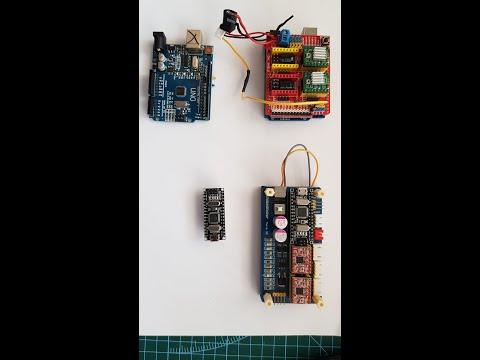 Как прошить контроллеры Arduino UNO и NANО прошивкой grbl 1.1f. Конфигурация прошивки