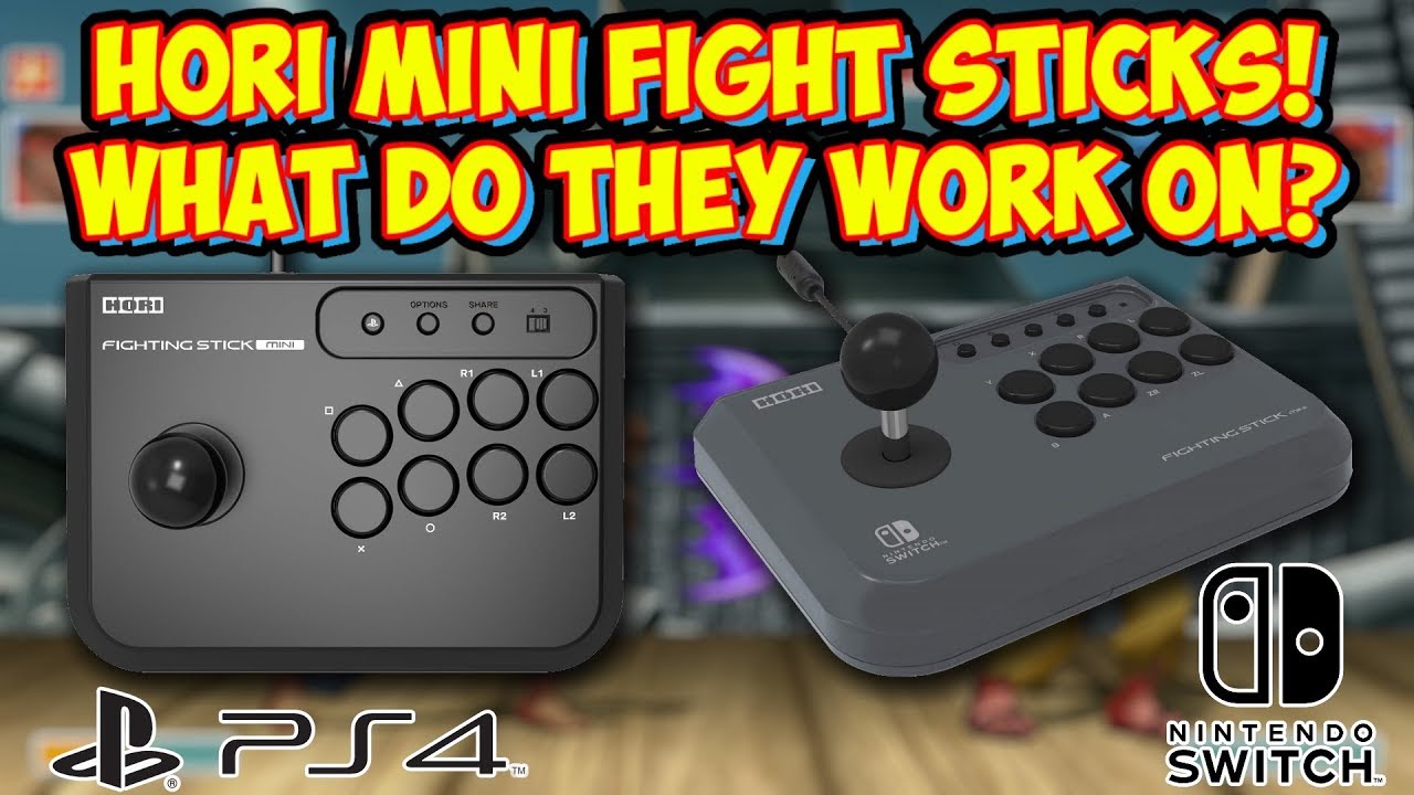 A Budget Arcade Stick Switch, & Hori Mini Fighting Stick Review/Teardown! -