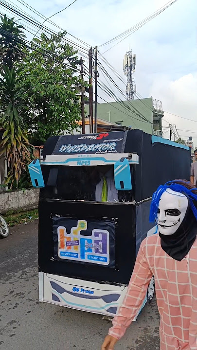 Bus winspector👌😂#bustolelet #karnaval #automobile #buspariwisata #fypシ゚viral
