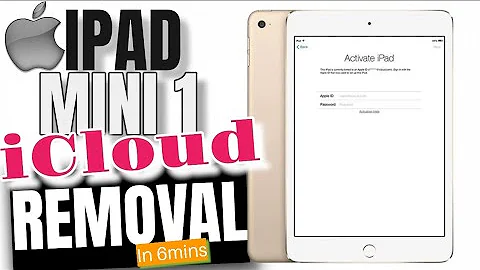 iPad mini wifi iCloud Lock Remove in 6mins