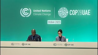 Spotlight Initiative press conference at #cop28