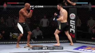Ufc 2 Ps4 Playstation 4 Weidman Vs. Silvia