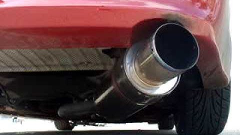 08Lancer GTS w/AEM CAI RRM header and HKS CF Ti