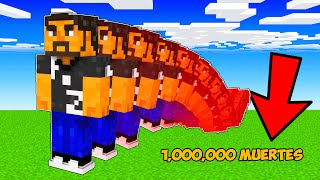 1,000,000 de MUERTES en MINECRAFT