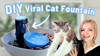 Thrifting a DIY Cat Water Fountain ⛲ *it went viral*