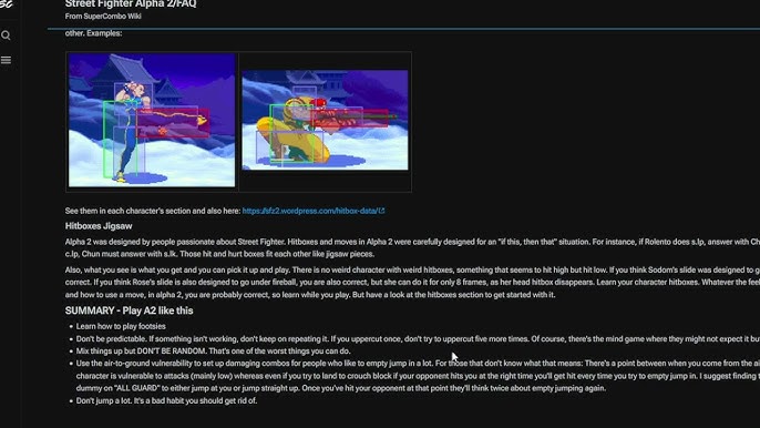 Street Fighter Alpha 2/Ryu - SuperCombo Wiki