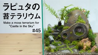 Make a moss terrarium for ”Castle in the Sky” #45