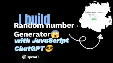 I Build Random Number Generator App within a minute using ChatGPT #openai #chatgpt