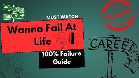 "How To RUIN Your Life In 10 Easy Steps" (2 Minutes Guide)