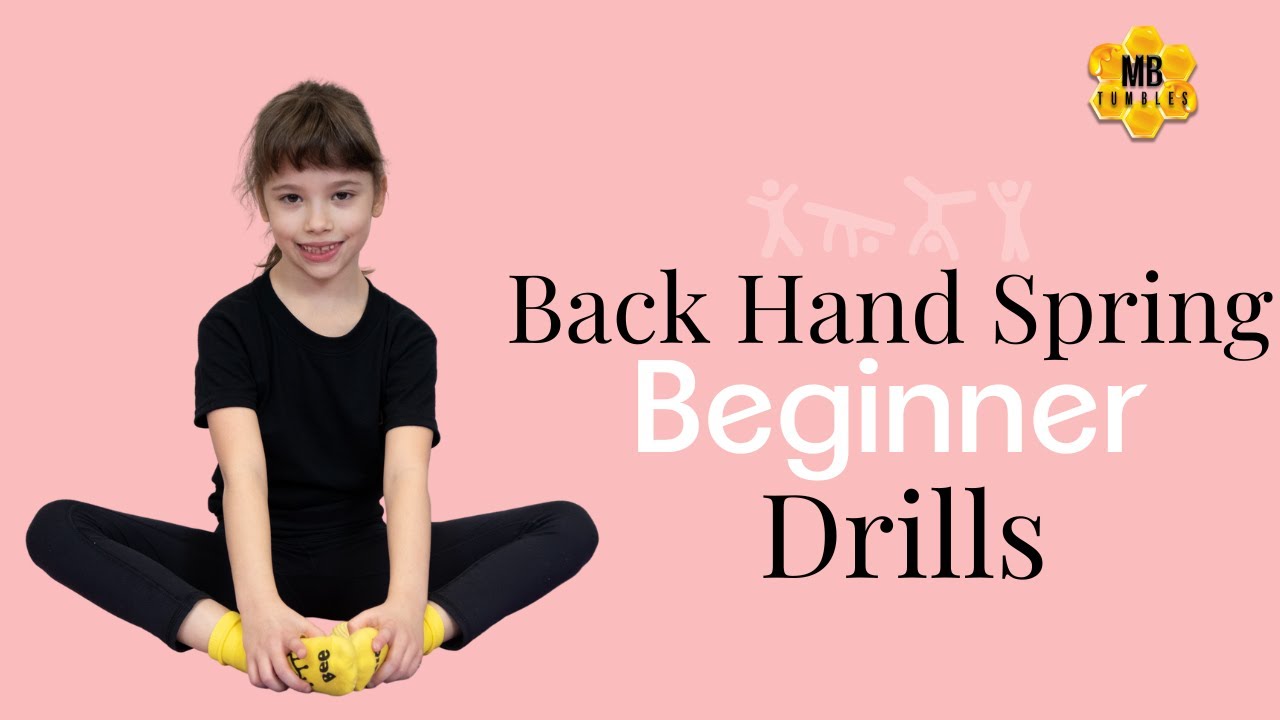 Back Hand Spring Drills [BEGINNER] | Mila B - YouTube