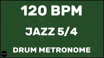 Jazz 5/4 | Drum Metronome Loop | 120 BPM