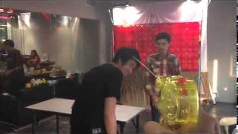 Water gun sneak attack part 3