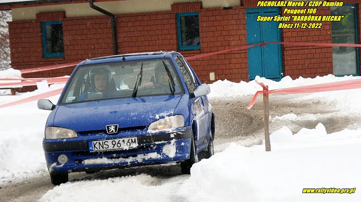 PACHOLARZ Marek / CZOP Damian - Peugeot 106 - Supe...