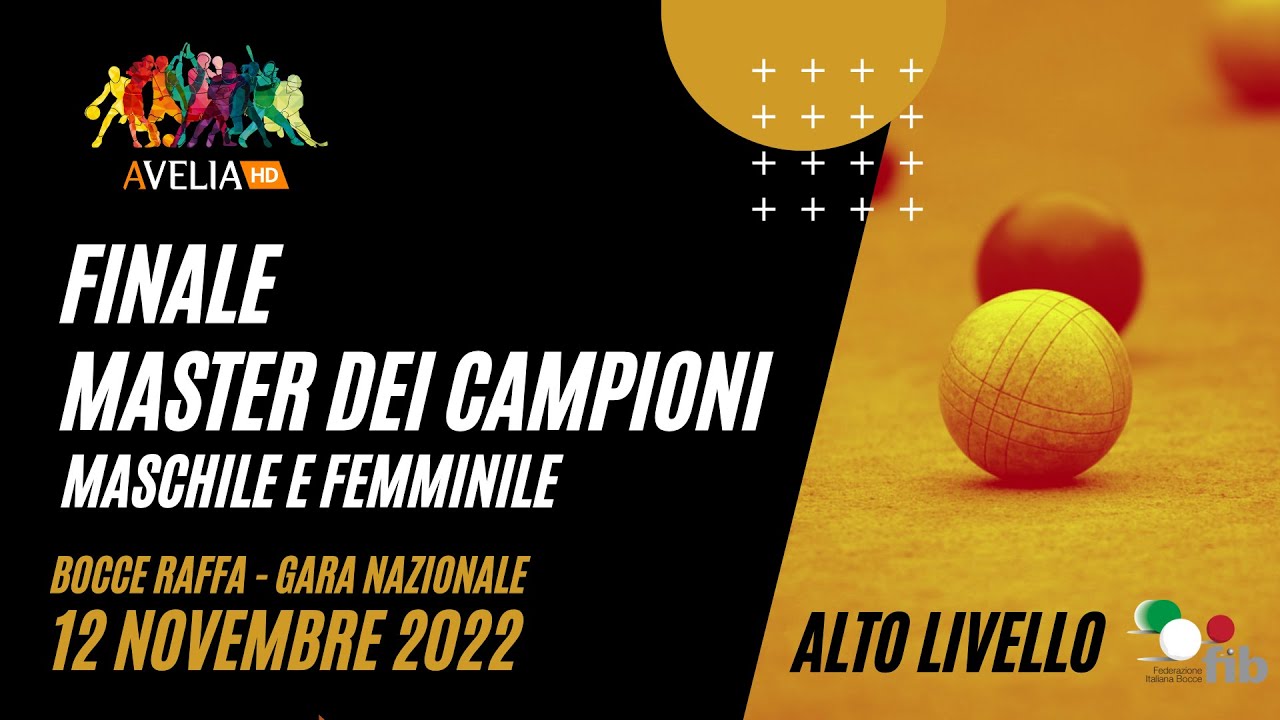 Master dei Campioni M/F 2022 - Semifinali 