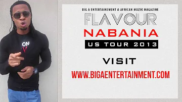 Flavour Nabania U.S Tour