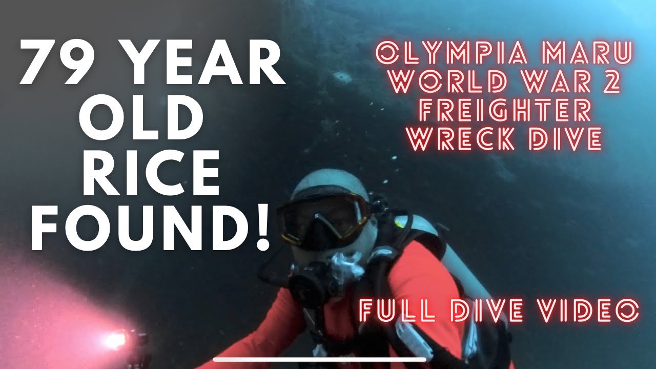 Underwater Graveyard | Sunk World War 2 Japanese freighter Olympia Maru Wreck Dive Coron Philippines