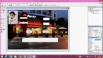 LOGIN FORM IN VB 6.0