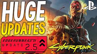 HUGE Cyberpunk 2077 Edgerunners 2 UPDATE - NEW Free PATCH 2.5 Content and New FEATURES + More News!