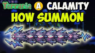 Terraria Calamity Mod How to Summon STORMWEAVER EASY