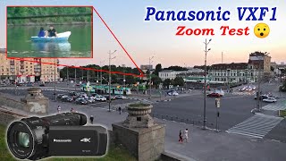 Тест Зума Видеокамеры Panasonic Vxf1 В 4К Видео. 100X 24X