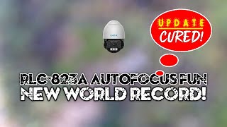 Reolink RLC-823A autofocus world record!